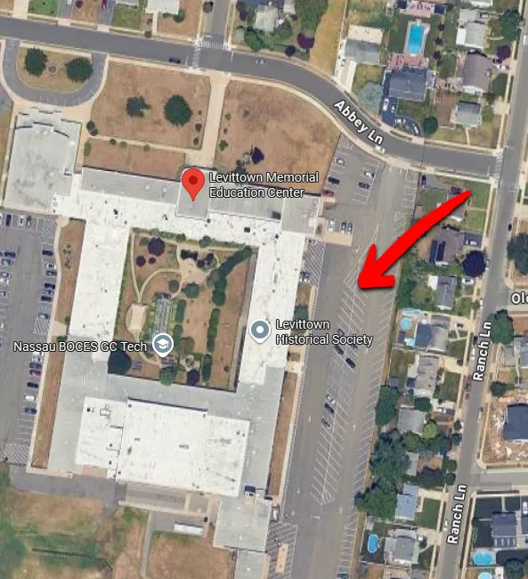 Map of dropoff location